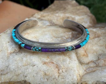 Fine Vintage Hopi Native American Sterling Silver Ring of Desert