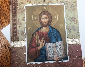 Christ Orthodox Greeting Card - Etsy