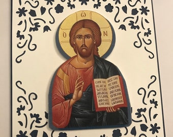 Orthodox Christ Greeting Card