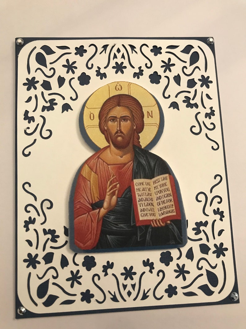 Orthodox Christ Greeting Card image 1