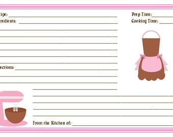 Perfect Recipe Cards (set of 25)