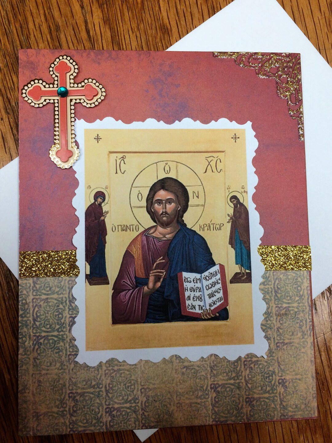 Orthodox Card Christ Orthodox Greeting Card - Etsy