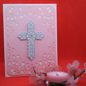 Religious Cross Greeting Card