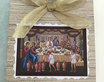 Orthodox Wedding Card