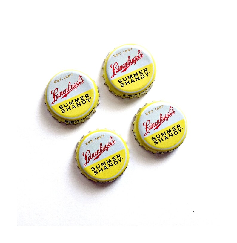 Download Leinenkugel Brewery Beer Cap Magnet Set Beer Magnets Summer Shandy Bottle Cap Magnets Four Beer Bottle Magnets Four Bar Magnets Kitchen Decor Home Living