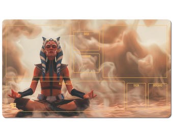 Star Wars Unlimited Ahsoka Spielmatte mit Zonieren