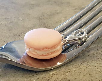 Macaron Charms- Food Charm Bracelet - Food Jewelry