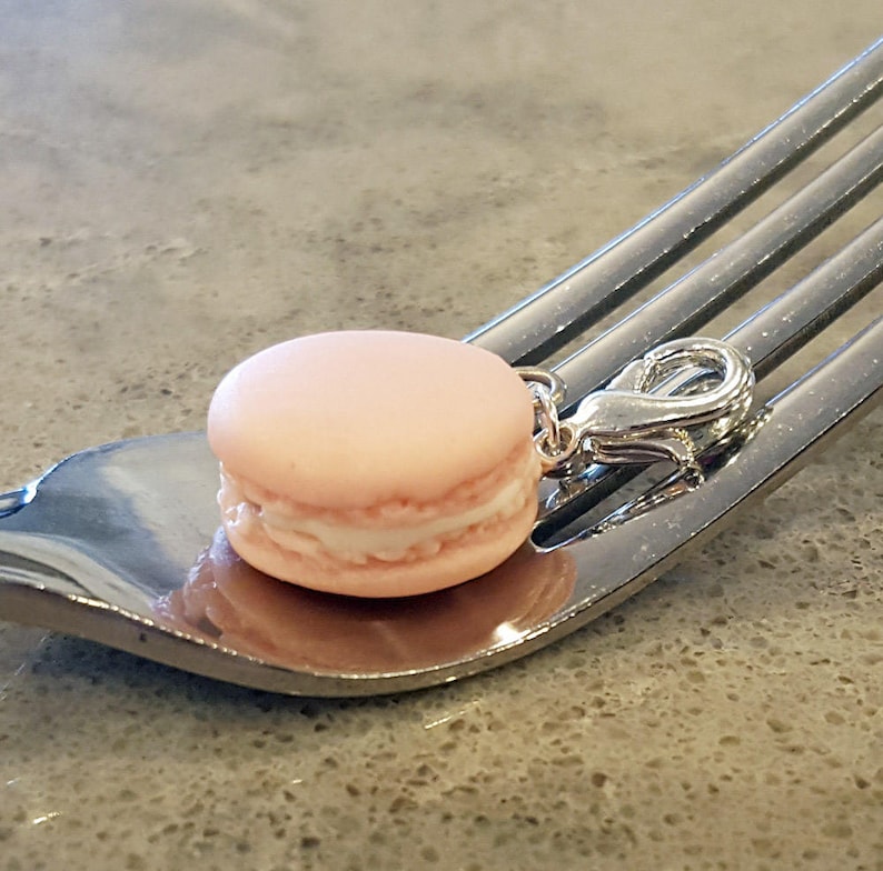 Macaron Charms Food Charm Bracelet Food Jewelry Etsy