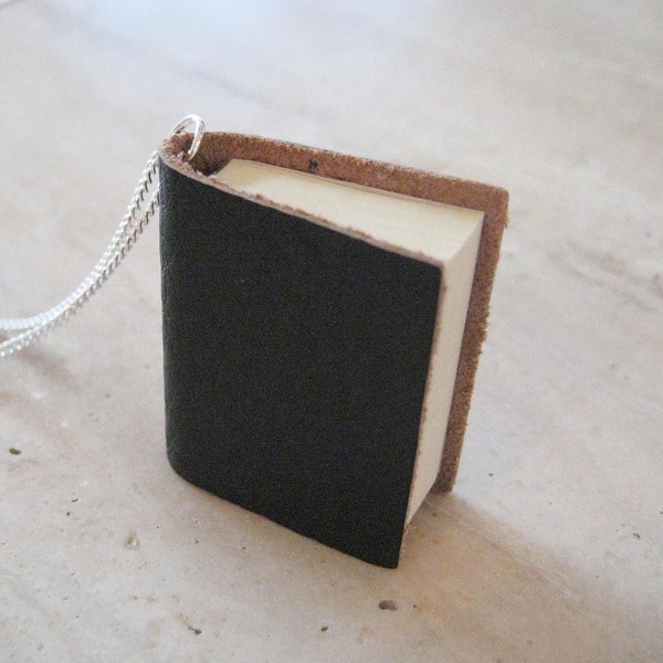 Book Necklace Etsy