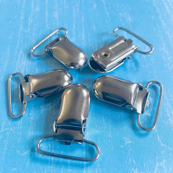 clip de suspension en métal-clips de sucette-clip de porte-sucette-bretelle de bricolage