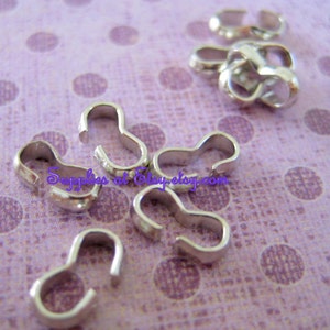 Special Sale Infinity silver Quick Link Connectors-8 eight shape silver Connector  chain 8mm-chain link components-diy Chain-chain connector