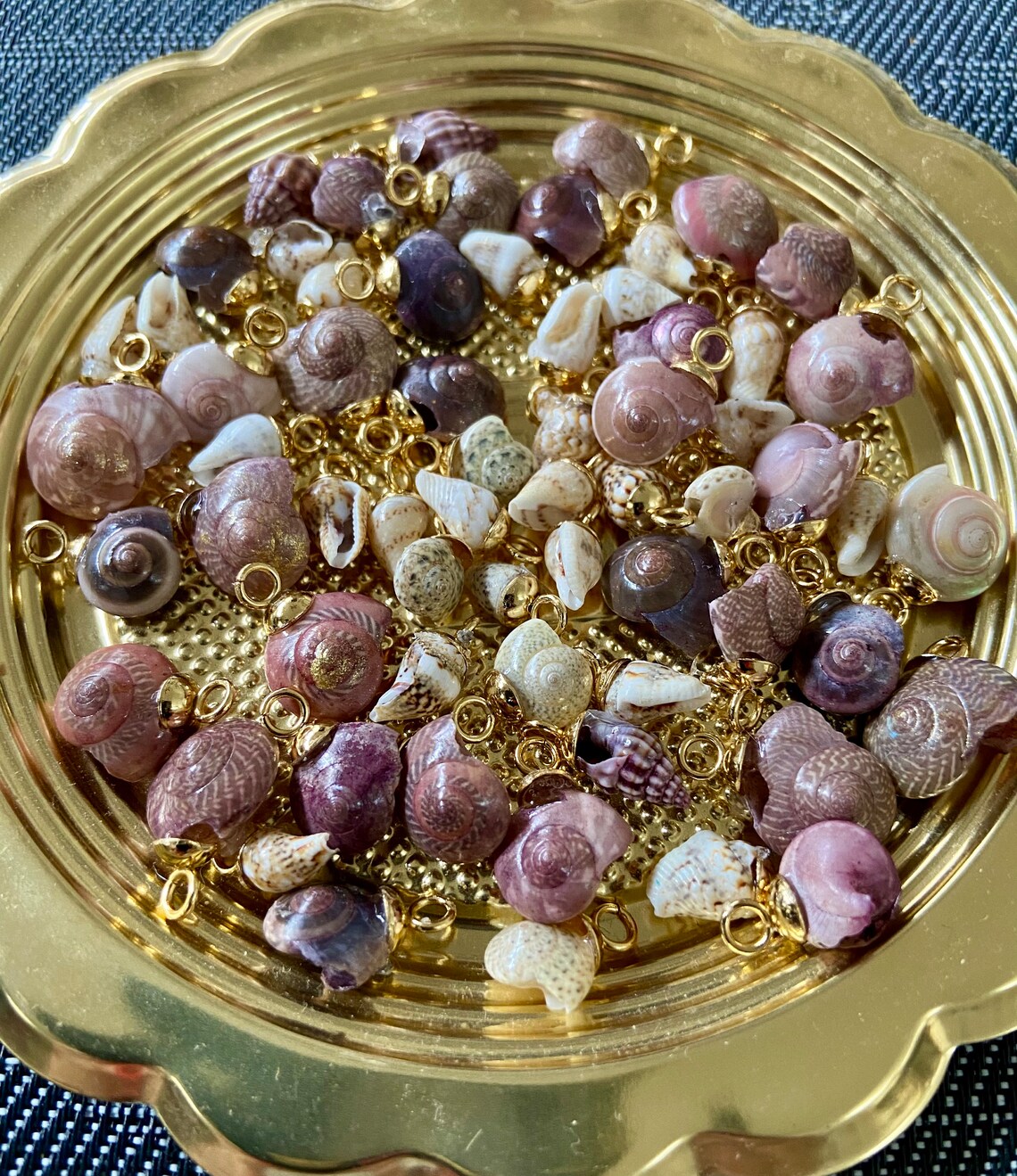 Seashore Charms, Natural Shell Charms Pendants, Seashell Charms,diy Sea ...