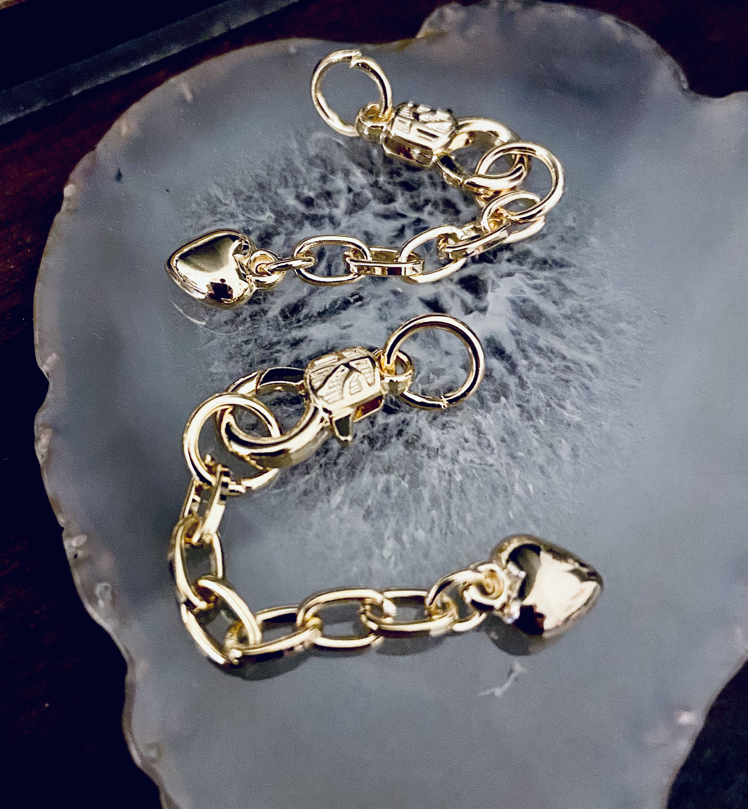 Gold Lobster Clasp Ships Usaextender Chainlobster Clasp Etsy UK