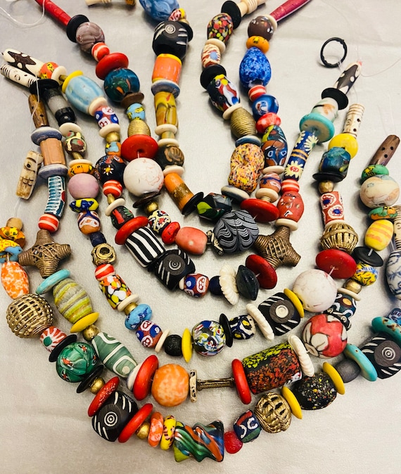 Mixed Tribal & African Beads-rustic Ethnic African Metal  display picture 1
