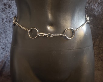 PREORDER o ring chain belt /// made to order