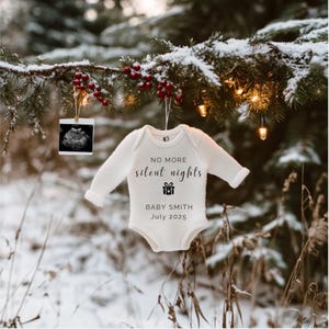 Editable Christmas Pregnancy Announcement Winter Pregnancy Announcement Digital Christmas Holiday Pregnancy Editable December Baby Reveal