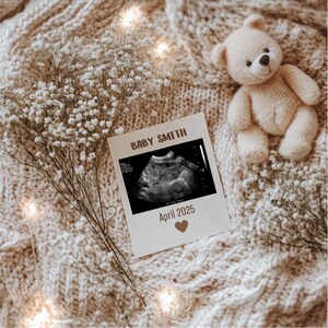 Editable Pregnancy Announcement Digital Reveal Baby Announcement Social Media Pregnancy Reveal Editable Simple Pregnancy Instant Download