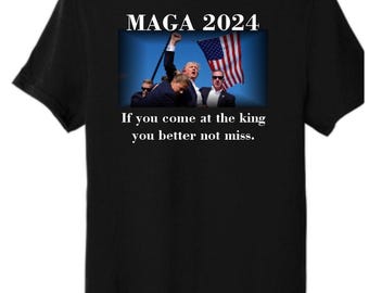 Trump King DTF T-Shirt