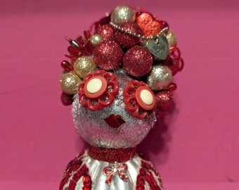 Vintage Jell-O Mold Robot Art Doll