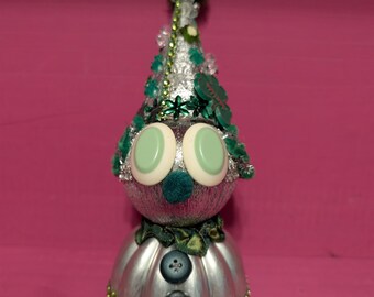 Vintage Jell-O Mold Robot Art Doll