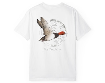 Duck Hunting T-Shirt, Florida Wildlife Tee, Outdoorsman Gift, Flying Duck Shirt, Fishing Hunter Top, Nature Lover Apparel