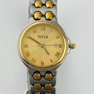 Titus Gold 18k Watch - Etsy
