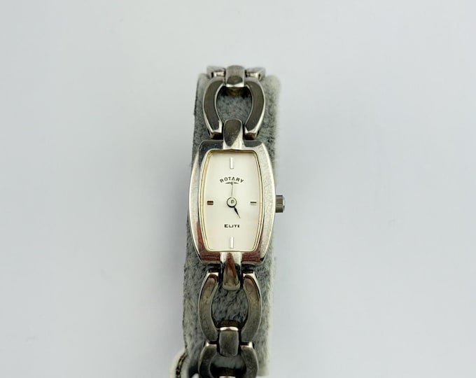 Rotary vintage watch , sterling silver 925 , hallmarked fully , working condition