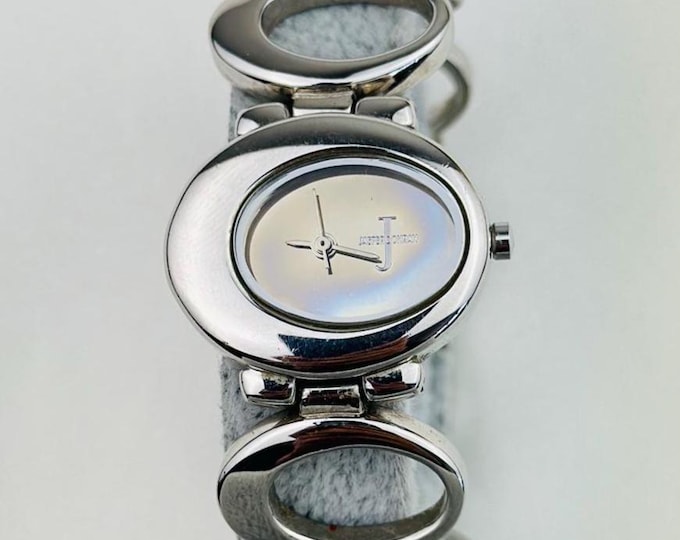 JasperConan vintage watch, stainless steel ladies wristwatch, new battery fitted , quartz movement .