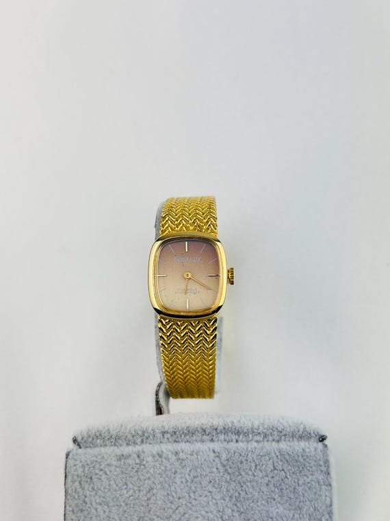 Vintage ladies Giralux Gold Plated Stainless Steel Watch | Mechanic Movement | Water Resistant Classic Timepiece