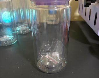Teal 16 oz Custom Snow globe