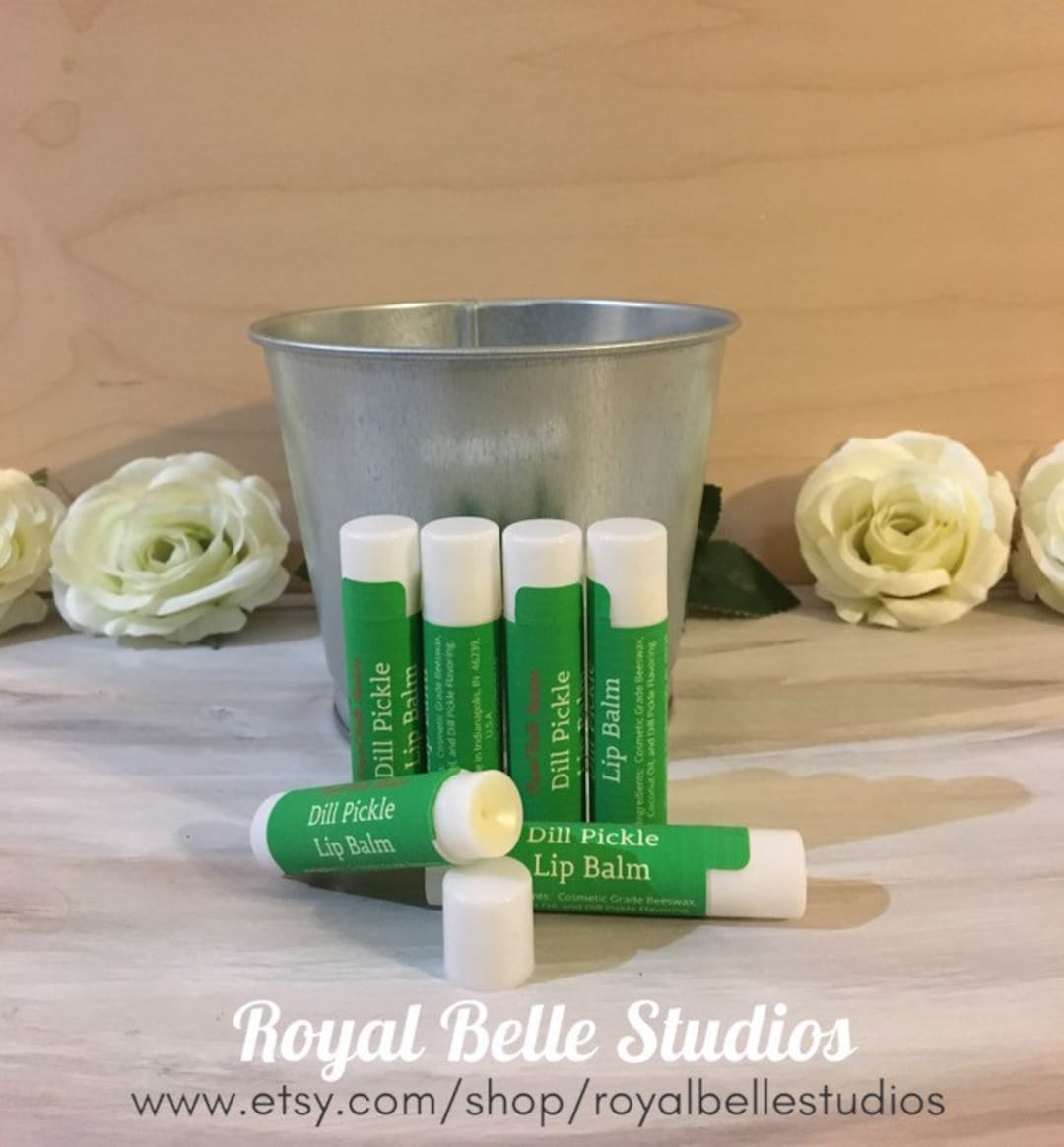 Dill Pickle Lip Balm Etsy