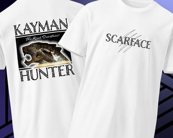 Unisex T-Shirt, Jaguars, Scarface, Kayman's, Kayman, Hunter, Cat, Big Cat, Prey