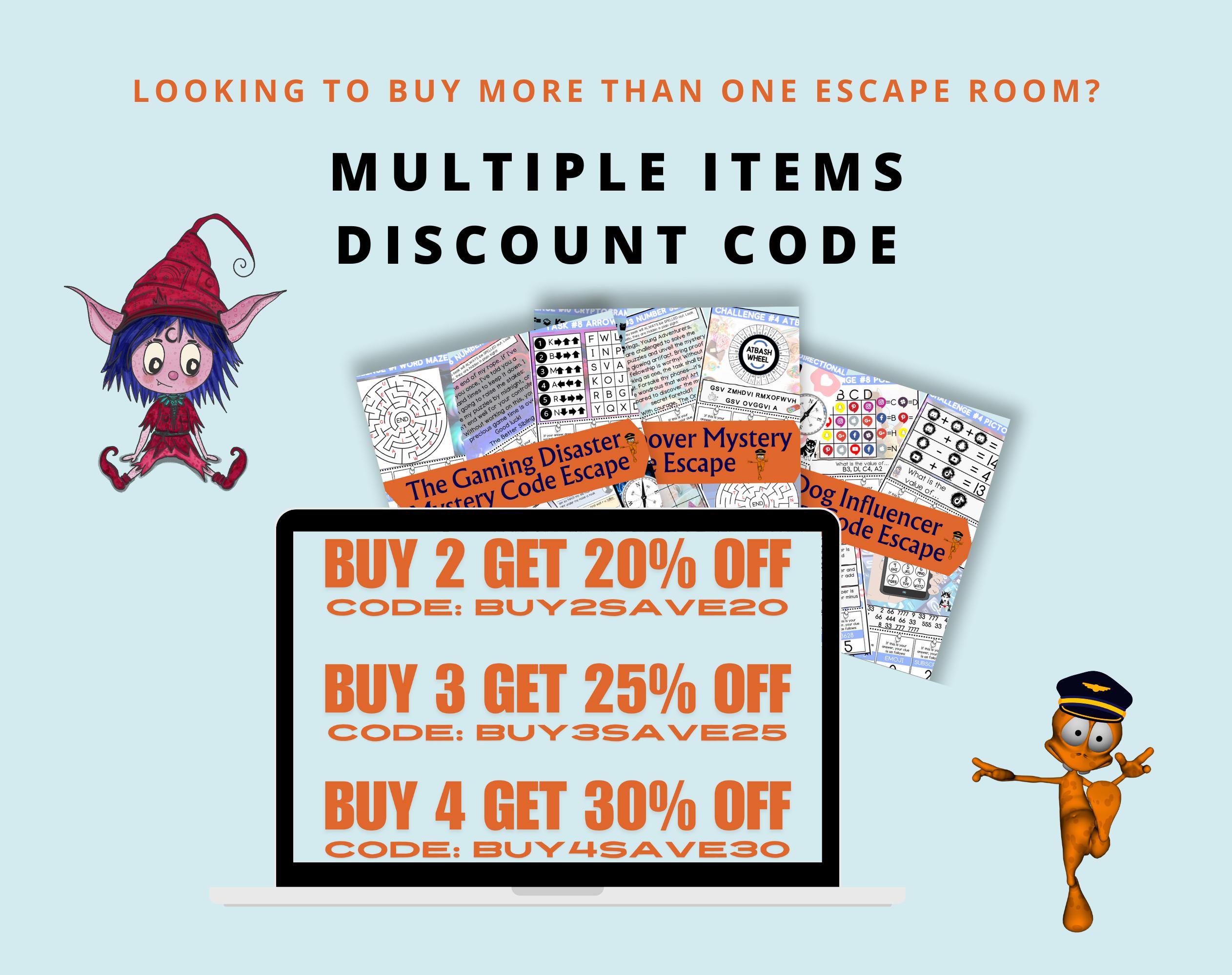 Printable Escape Room for Kids, Wizarding Escape Kit, DIY Escape Room