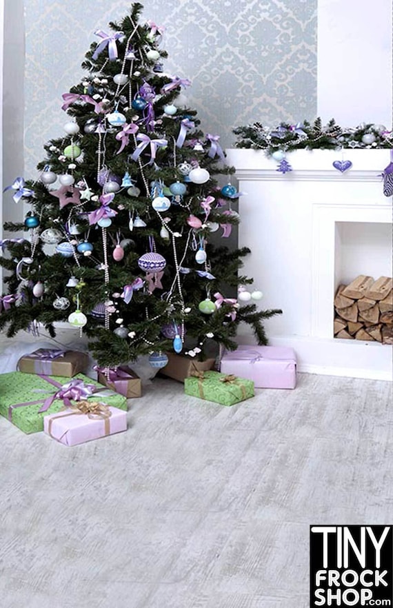 Shabby Chic Christmas Standard ST-580 Barbie Photography Background