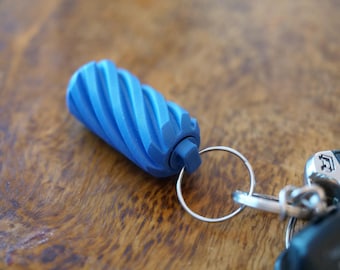 Modern Wall Key Holder | Sliding Slot Key Organizer | Minimal Entryway Storage