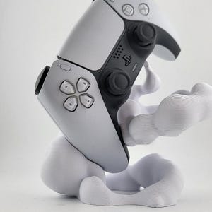 3D-geprinte cloudcontrollerstandaard – cartoon gamepaddock, bureaudecor afbeelding 2