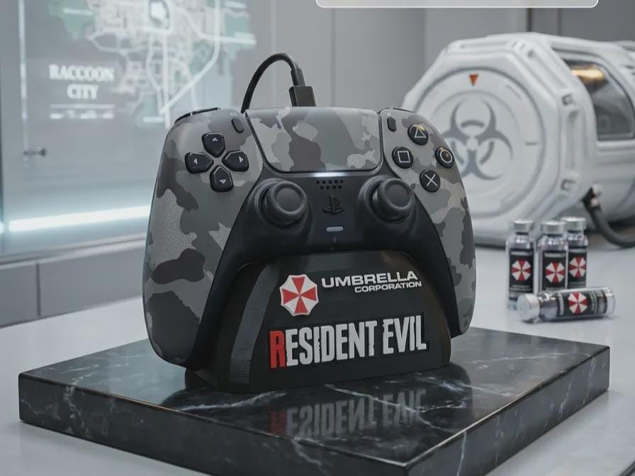Resident Evil Controller Stand - Etsy Canada