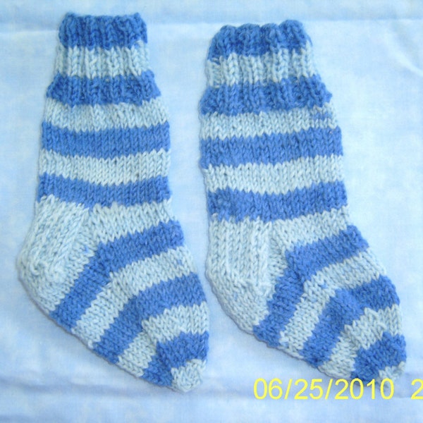 Baby Wool Socks Size 2 Maine Made