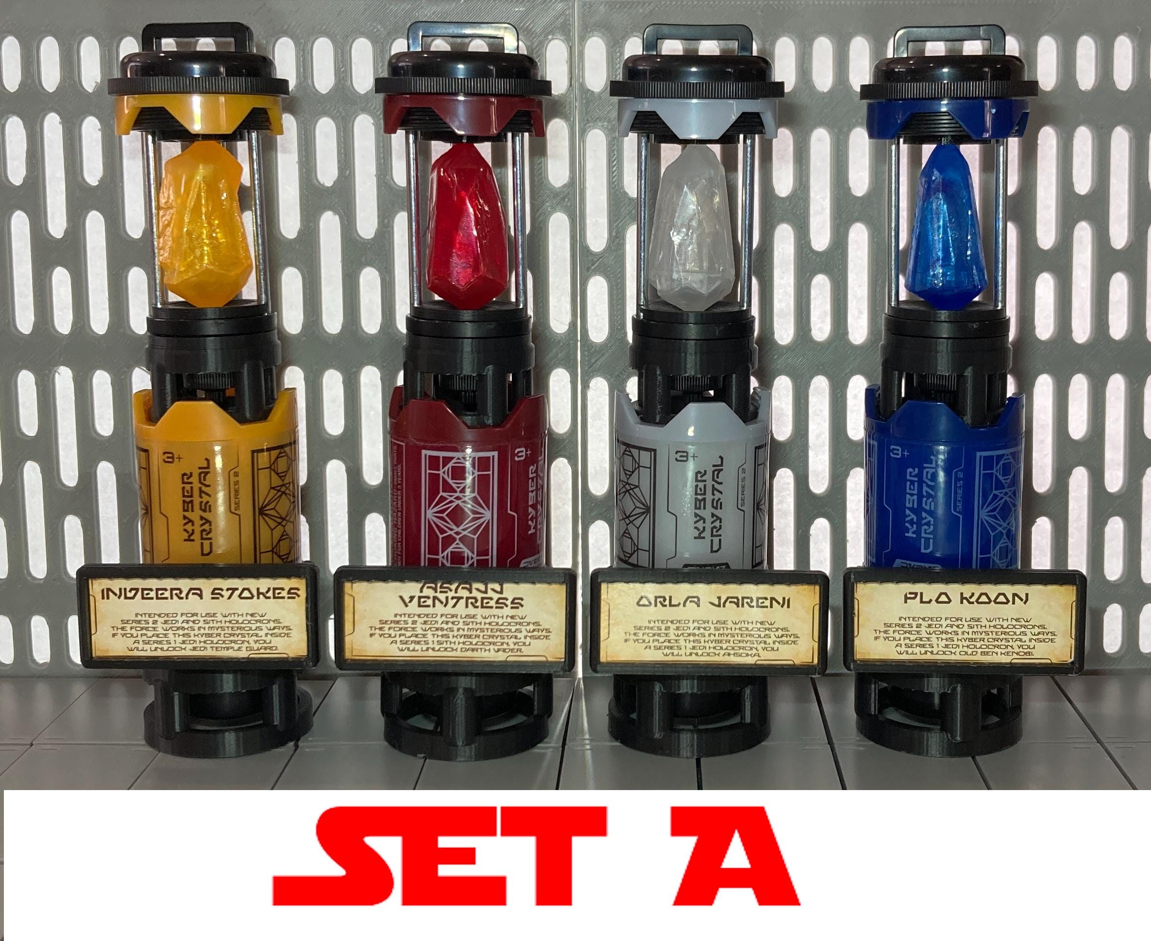 Series 2 Kyber Crystal Customizable Display Holder With Inserts - Etsy