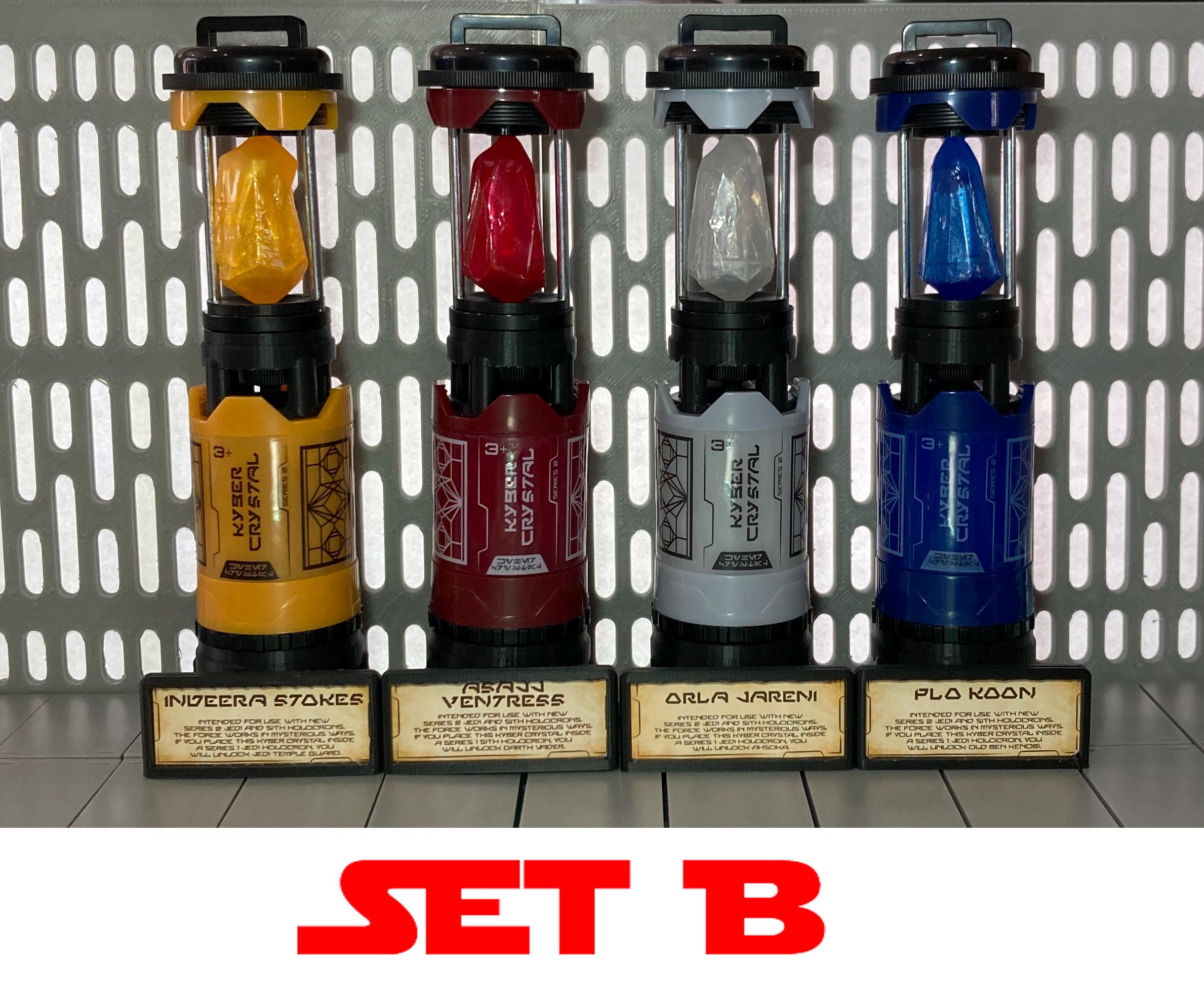 Series 2 Kyber Crystal Customizable Display Holder With Inserts - Etsy