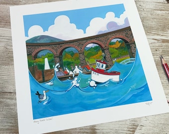 Ahoy There Cullen! - signed print