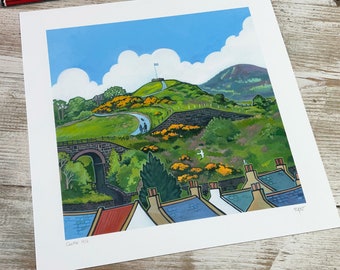 Castle Hill - signed art print