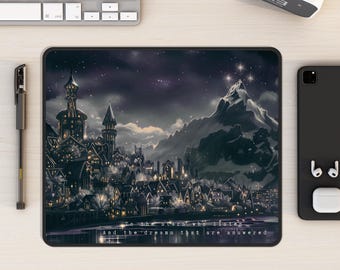 Acotar Mouse Pad, Velaris Goth Mouse Pad, Night Court, City of Starlight Gothic Bookish Merch, ACOTAR