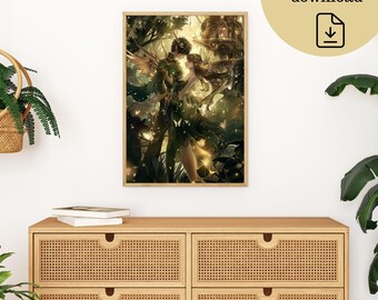 El Príncipe Cruel Jude Duarte Cardan Impresión Digital Descarga Instantánea Holly Black Bookart Ilustración Impresión Fantasía Romance Amor