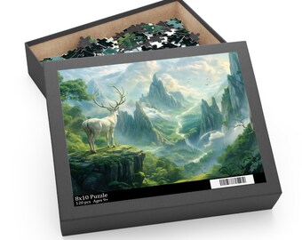 Throne of Glass Puzzle Art Terrasen Puzzle Fantasy Picture Puzzle  Sara J Maas Bookish Wall Art Fantasy Wall Decor