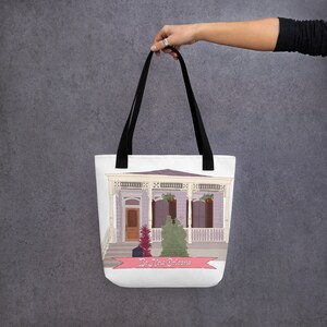 Be New Orleans House Tote Bag | The Bouny Cottage