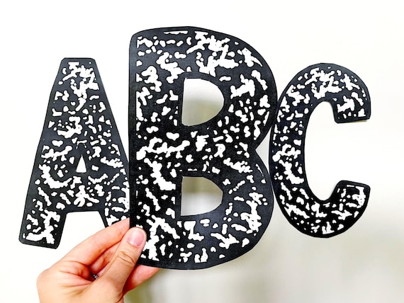 288 PCS Alphabet Combo Set, Bulletin Board Alphabet Including 78pcs Uppercase Letters 78pcs Lowercase Letters 132pcs 0 9 Numbers And Punctuation Chalkboard Classroom Letters For Home School Decor - View #12