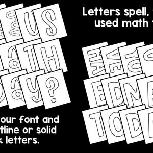 Alltagsmathematik-Pinnwand-Set, Klassenzimmerdekoration (Digitaler Download) Bild 6