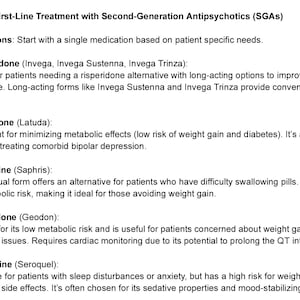 Schizophrenia Medication Guide - Psychiatry, Psychiatric Nursing, Nurse Practitioner, PMHNP