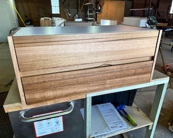 Drawer Unit 900mm -  Vic Ash Timber Vanity  -  Read Listing for Delivery Details